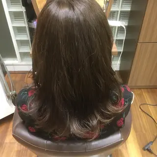 ミディアム カラー 東條 克義のヘアスタイル