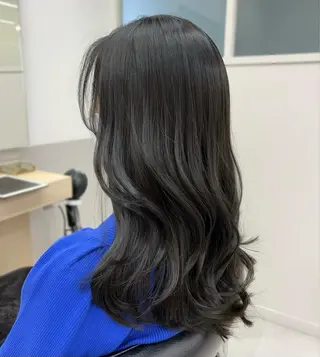 ミディアム 大人韓国ヘア🎀 しょうこLuanaのヘアスタイル