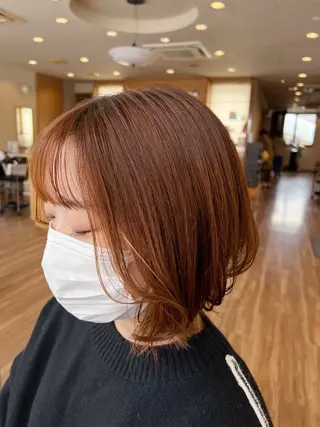 カラー 小島 七海のヘアスタイル