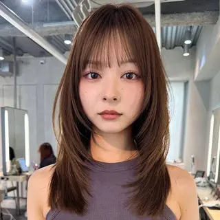 ロング ヘアアレンジ fifth 石川 凪のヘアスタイル