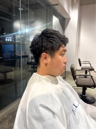 メンズ はっとり ななせのヘアスタイル