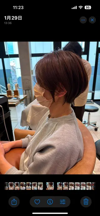 ショート 大人ショート特化/ カットモデル/表参道のヘアスタイル