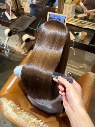 ロング 髪質改善／美髪矯正 林田和真のヘアスタイル