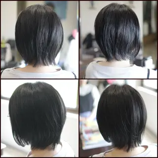 ミディアム カラー 中島 剛のヘアスタイル