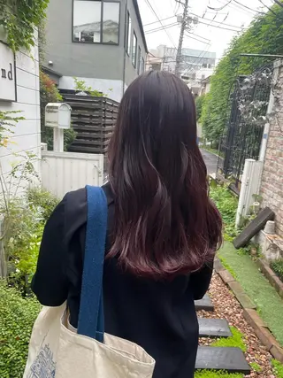 ロング 透明感カラー/顔周り カット/ののか💞のヘアスタイル