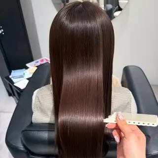 ロング ついざき はるかのヘアスタイル