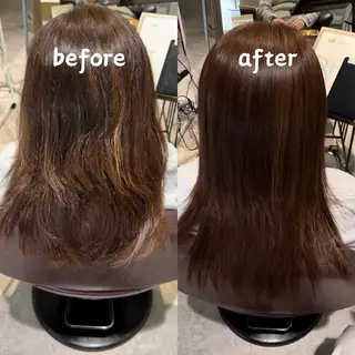 ロング 縮毛矯正専門店アンレーベル所属・縮毛矯正専門店 unlabel近藤のヘアスタイル