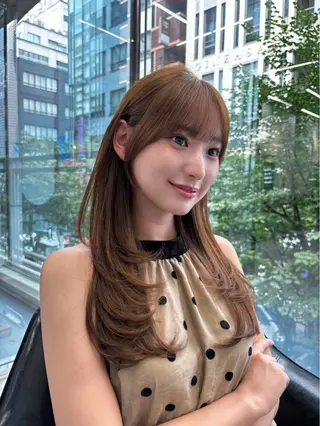 ロング 髪質改善/レイヤー 🌻秋月 日向🌻のヘアスタイル