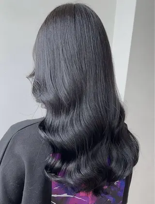 ロング カラー 𓏸レイヤー髪質改善 透けカラーカノン🫧のヘアスタイル