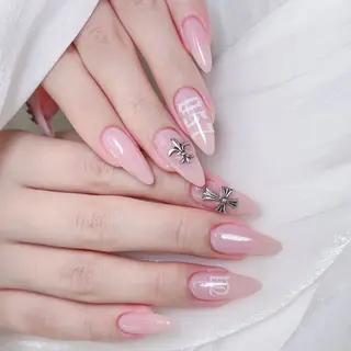 ネイル M🌷nail 長さだし専門店のネイルデザイン