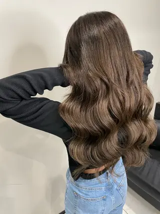 ロング カラー 🦖店長🦖pino #しのだスペシャルのヘアスタイル