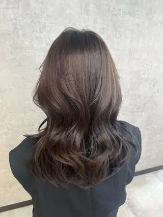 ミディアム KAEDE🎀 縮毛矯正＆パーマ特化のヘアスタイル
