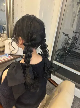 ロング ヘアアレンジ 小松 瑞季のヘアスタイル