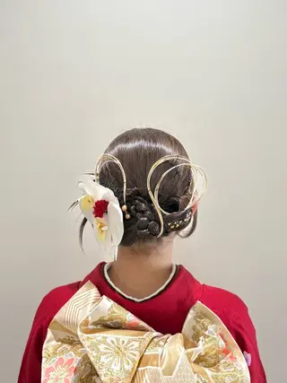 ヘアアレンジ 艶カラー 藤澤さくらのマツエク・マツパデザイン