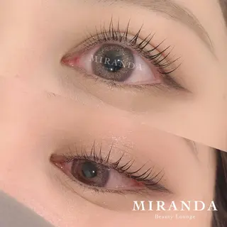 マツエク・マツパ アイブロウ MIRANDA beautyのマツエク・マツパデザイン
