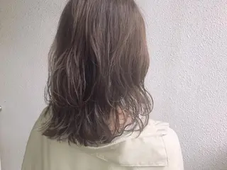 ミディアム カラー 髪質改善/艶髪/ 木山ゆかりのヘアスタイル