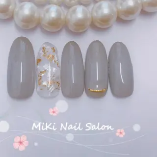 ネイル MiKi Nai池袋 長さだし得意のネイルデザイン
