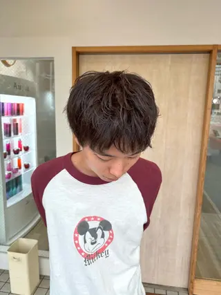 メンズ 『大西　陸』 透明感color🔆のヘアスタイル