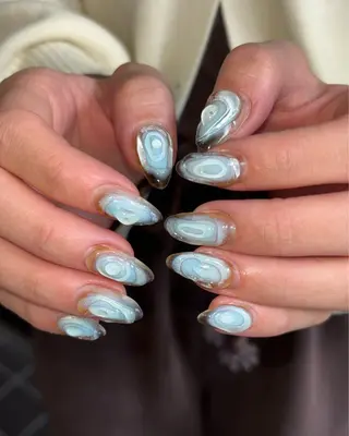 ネイル 🪐富島彩夏 /海外nail🪐のネイルデザイン