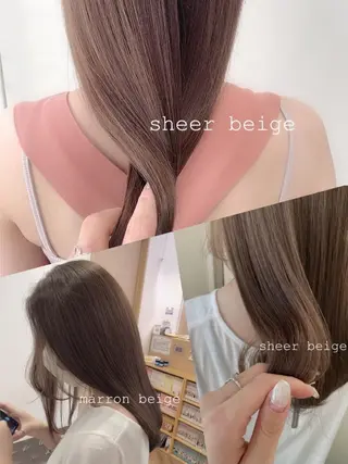 ロング カラー ヘアアレンジ NANA/trend style🕊🍑のヘアスタイル
