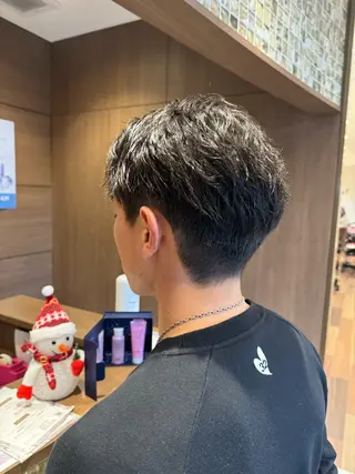 メンズ 森 千風優のヘアスタイル