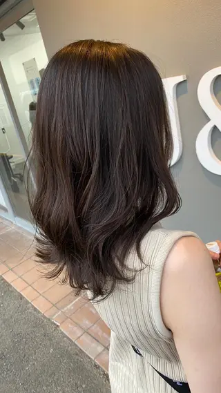 セミロング 平田 広大のヘアスタイル