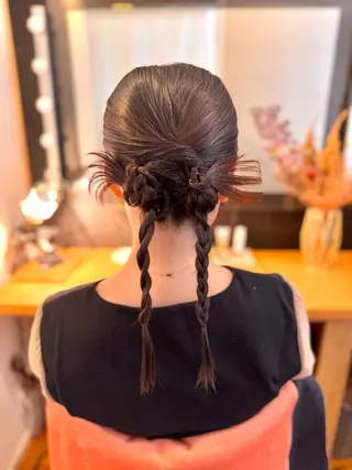 セミロング 札幌円山ヘアメイク/ バーガスのその他イメージ