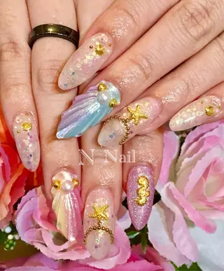 ロング ネイル Nail Salon Nのネイルデザイン