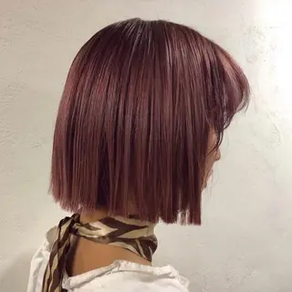 ミディアム カラー ヘアアレンジ 💖原宿APREA 💖yuka💖のヘアスタイル