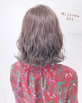 ショート カラー 韓国ヘア＆透けカラー keita🇰🇷のヘアスタイル