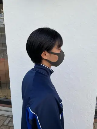 ショート 亀川蓮 Agu hairのヘアスタイル