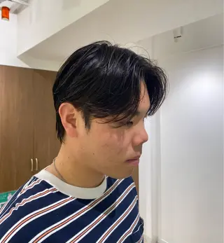 パーマ メンズ ハードパーマ Rico💜のヘアスタイル