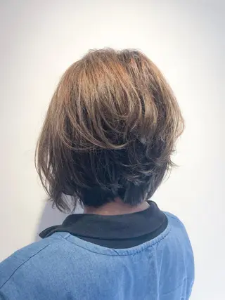 ミディアム 池田 寿子のヘアスタイル