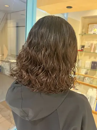 ミディアム 山口 陸のヘアスタイル