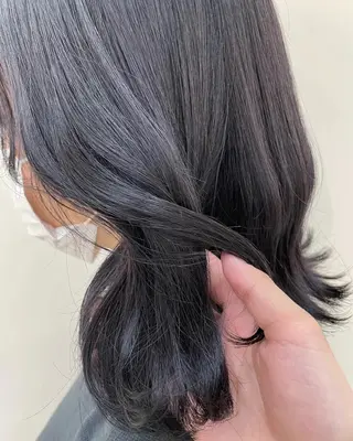 ミディアム カラー 韓国風カラー🤎 𝒄𝒉𝒊𝒌𝒂のヘアスタイル