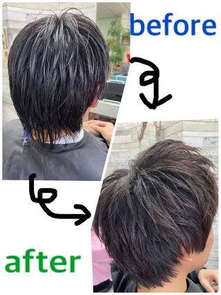 メンズ 大坪 拓斗のヘアスタイル