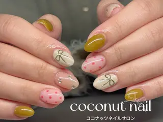 ネイル 神田 ココナッツのネイルデザイン
