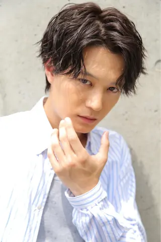 ショート パーマ メンズ メンズパーマ メンズ特化ryoのヘアスタイル