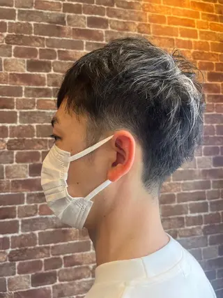 ショート カラー パーマ ヘアアレンジ メンズ キッズ ネイル マツエク・マツパ アイブロウ 久木原 ゆりのヘアスタイル