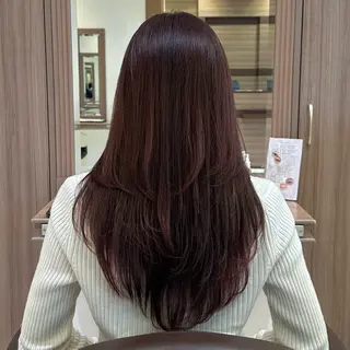 ロング カラー 𓍯暖色/韓国風 田中沙羅‎𓍯のヘアスタイル