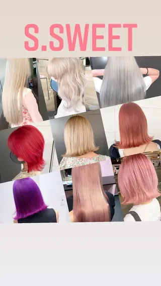 セミロング S.SWEET 河原町店のヘアスタイル