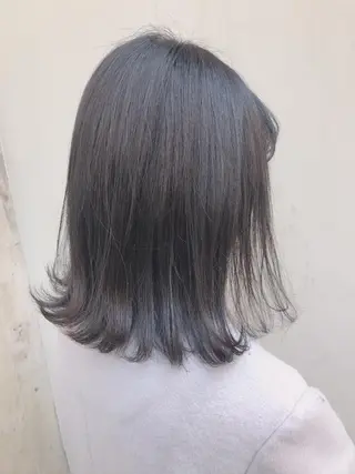 ミディアム 高橋 一矢のヘアスタイル