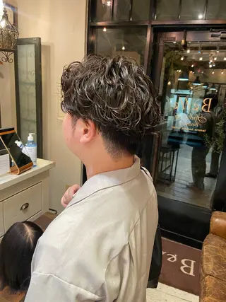 パーマ メンズ ダメージレス美容師 🌱水島侑理のヘアスタイル
