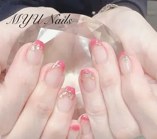 ネイル ニュアンスネイル🌈 MYU Nailsのネイルデザイン