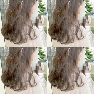 セミロング カラー 艶髪・酸性ストレート フリツのヘアスタイル