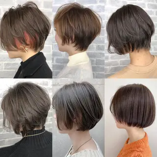 ショート カラー 【透明感、艶髪】西村 有司のヘアスタイル