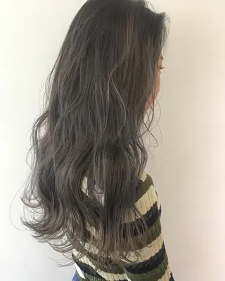 ロング カラー 透明感/レイヤー🎀 春カラー/エリコ🌈のヘアスタイル