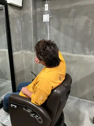 ショート カラー 佐藤 海舟のヘアスタイル