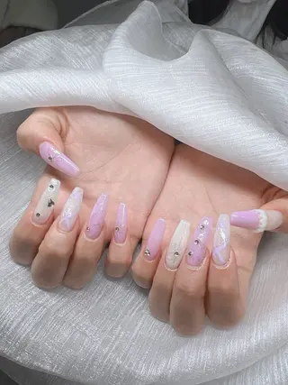 ネイル Lee Nails チップ長さだし専門店のネイルデザイン