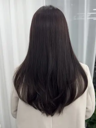セミロング カラー ヘアアレンジ 顔周り&ミディアム 特化/池袋/kokiのヘアスタイル